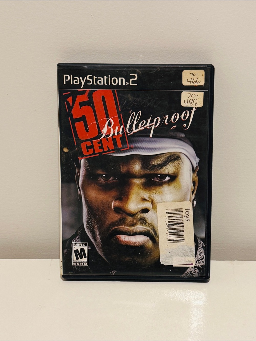 PlayStation 2 - 50 Cent: Bulletproof (Black, Red)